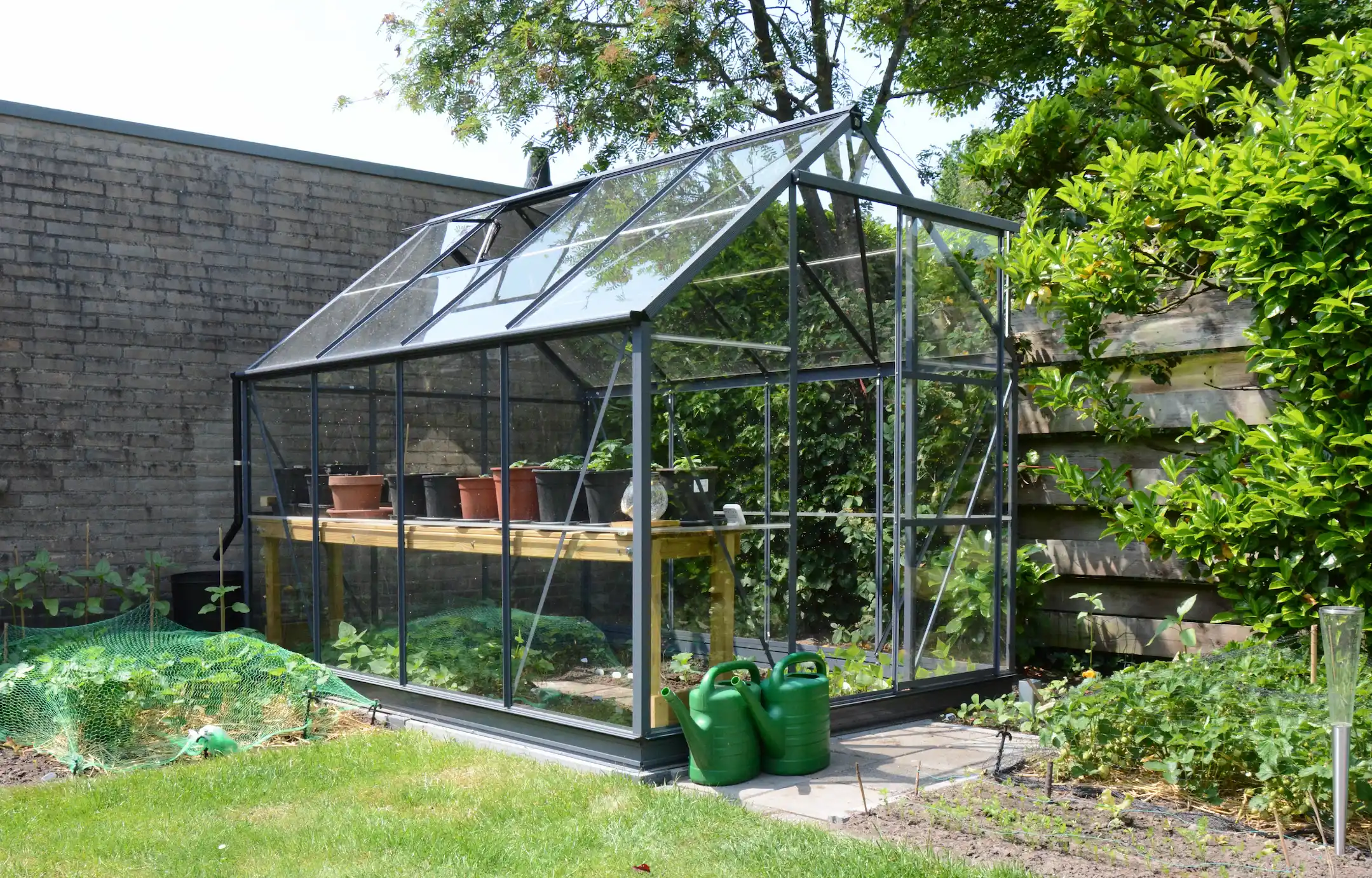 Gardenmeister, greenhouse, glass, aluminium, foreststar