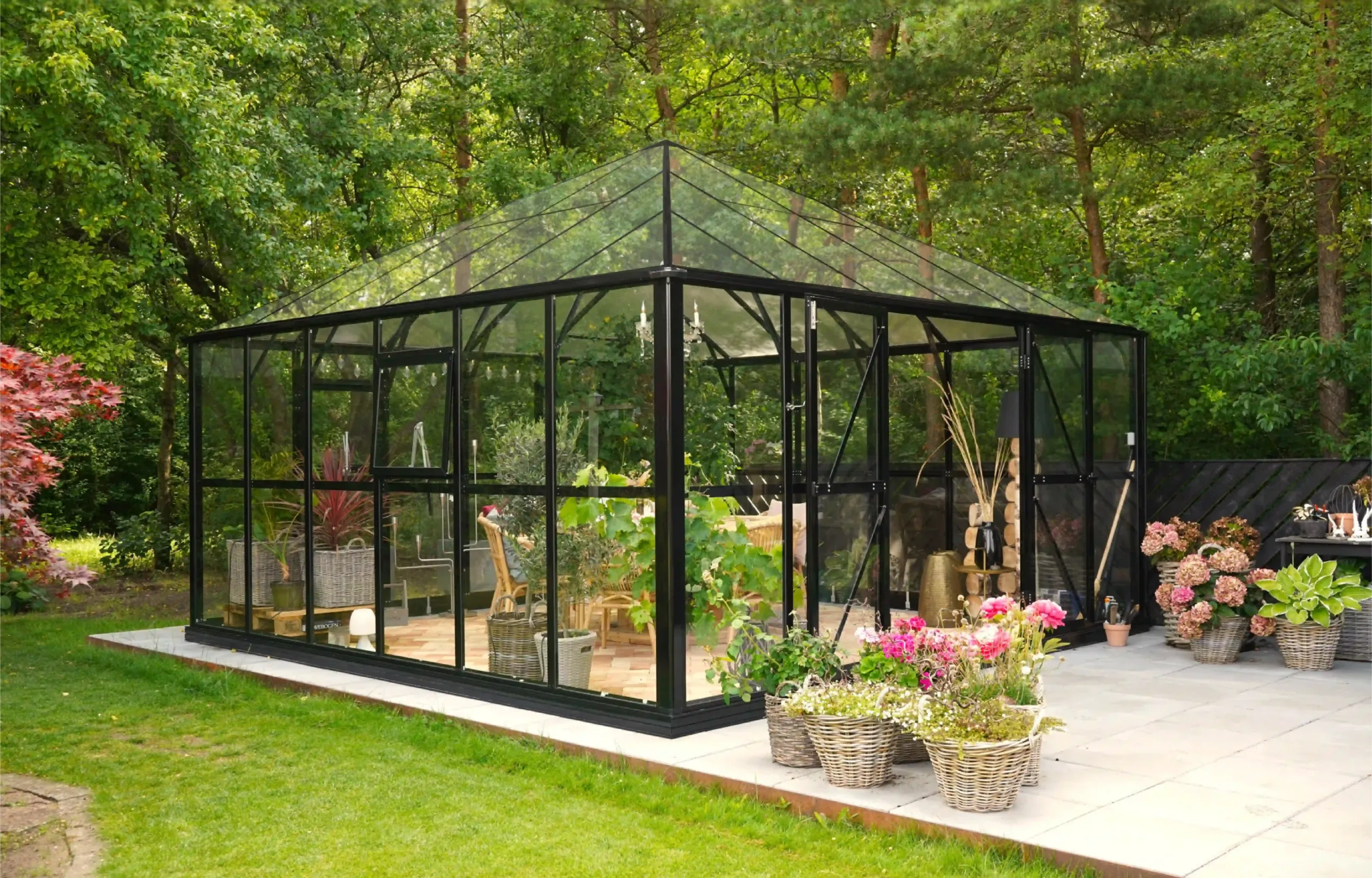 Gardenmeister, orangery, polycarbonate, glass, aluminium, royal park