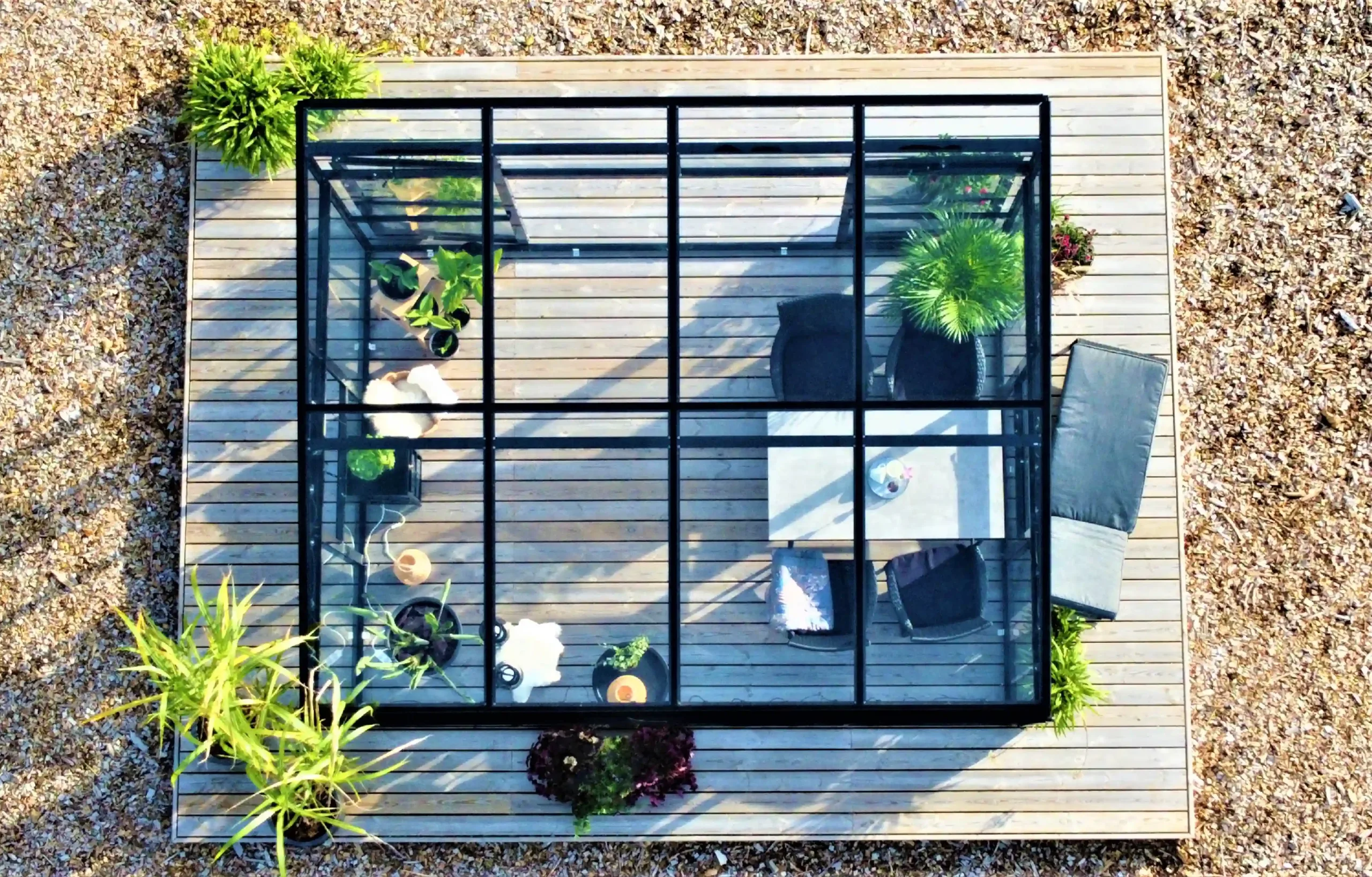 Gardenmeister, orangery, polycarbonate, glass, aluminium, victoria