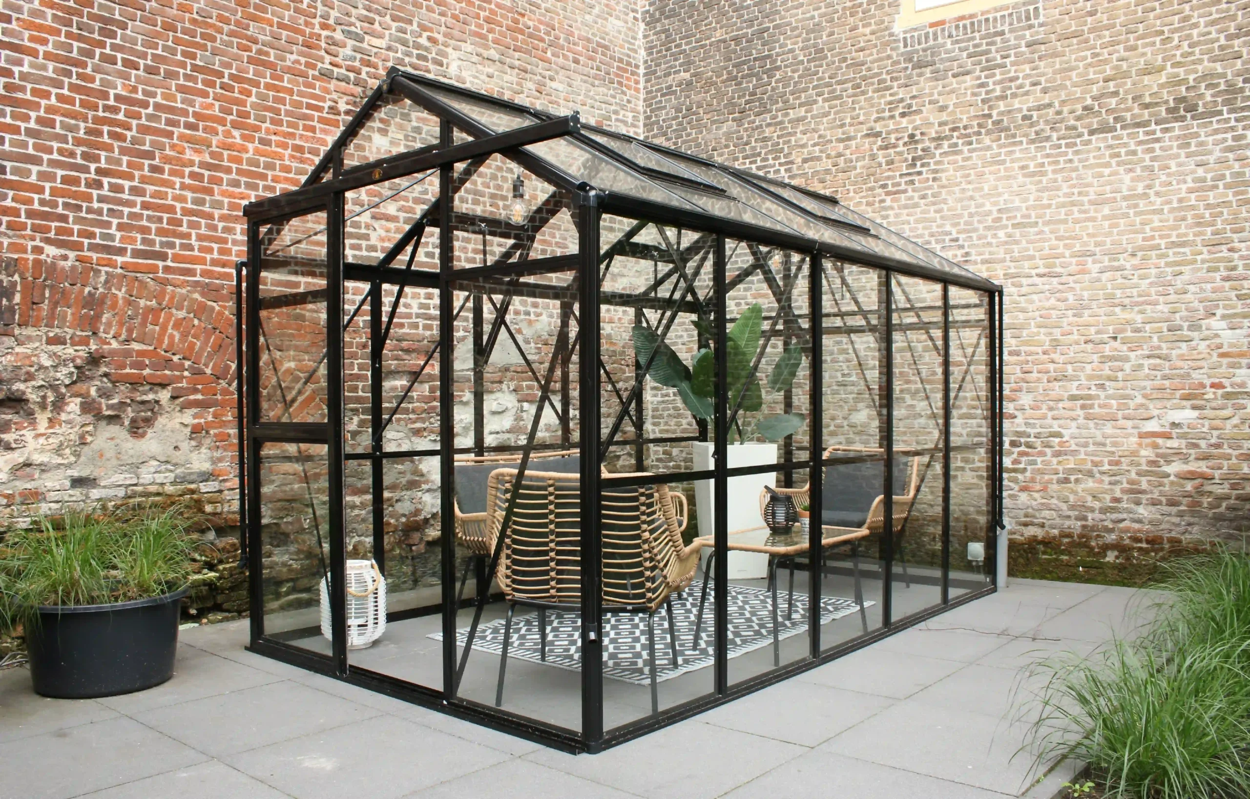 Gardenmeister, greenhouse, glass, aluminium, prestige